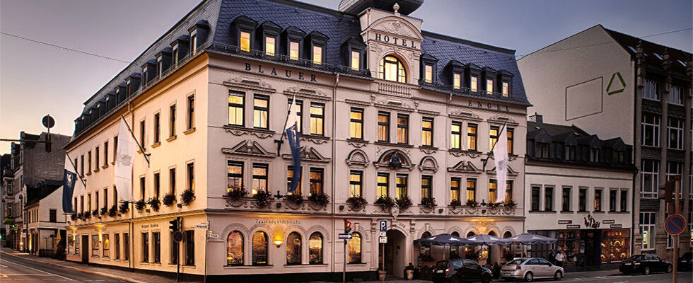Hotel Blauer Engel Aue  Esterno foto